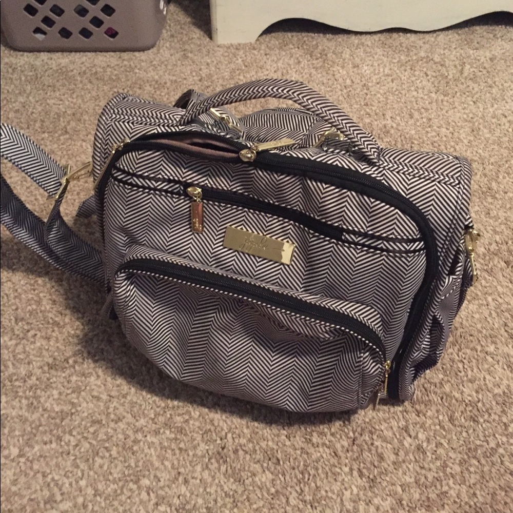 Jujube bff diaper bag. Queen of the nile pattern